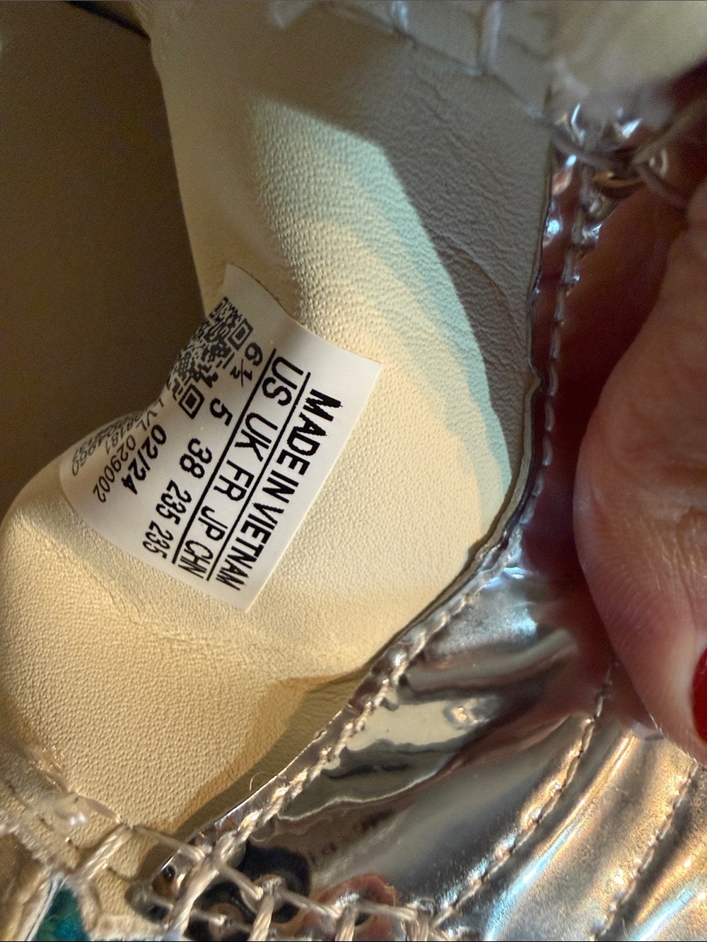 adidas Wales Bonner Metallic Sambas - Picture 5 of 7